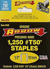 T50 1/2" Staples