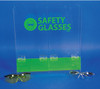 Acrylic - Safety Glasses Dispenser Double Compartment - 16H X 15.75W X 4D - ASG-3
