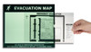 Emergency Evacuation Signs Map Holders: In Case Of Emergency 1/Each - DTA210