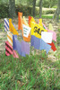 Utility & Pipeline Marking: Marking Flags Purple 4" x 5" 100/Pack - FMF405PR