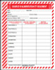 Lockout Procedure Station: Energy Source & Isolation Form English 25/Pack - KSS151