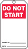 Safety Tag Standard Back A RP-Plastic 5/Pack - MDGT210PTM