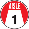 Aisle Floor Marking Sign Number: 5 17" 1/Each - MFS0175