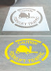 Floor Marking Stencils 14" x 20" 1/Each - PMS252