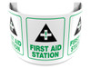180D Projection Sign: First Aid Station Panel Size: 6" 1/Each - PSJ120