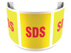 180D Projection Safety Sign: SDS Panel Size: 12" 1/Each - PSJ373
