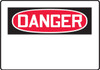 OSHA Danger Signs By-The-Roll: Blank 7" x 10" 50/Roll - SAR110