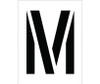 Stencil - Letter M - 12" - PMC12-M