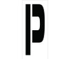 Stencil - Letter P - 24" - PMC24-P