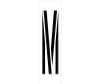 Stencil - Letter M - 36" - PMC36-M