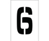 Stencil - Number 6 - 4" - PMC4-6