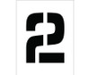 Stencil - Number 2 - 8" - PMC8-2