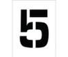 Stencil - Number 5 - 8" - PMC8-5