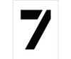Stencil - Number 7 - 8" - PMC8-7