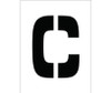 Stencil - Letter C - 8" - PMC8-C