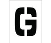 Stencil - Letter G - 8" - PMC8-G