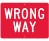 Wrong Way - 24X18 - .080 Hip Ref Alum - TM133K