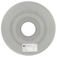 3M Microfinishing Film Roll 372L -  9 Mic 5MIL -  0.866 in x 650 ft x 3 in
(22mmx198m) -  Plastic Core -  ASO -  End Roll Mark Black