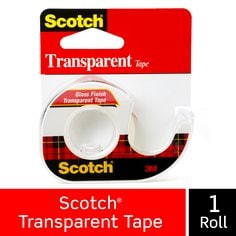 Scotch® Transparent Tape 174 -  1/2 in x 1000 in (12.7 mm x 25.4 m)