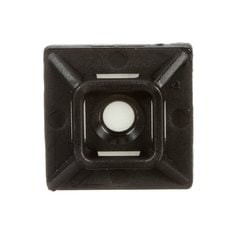 3M Cable Tie Mounting Base CTB75X75BKA-C -  4-way Adhesive Mount - 
500/Case