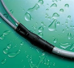 3M Thin-Wall Heat Shrink Tubing EPS-300 -  Adhesive-Lined - 
3/16-48"-Black-12 Pcs -  48 in length sticks -  12 pieces/case