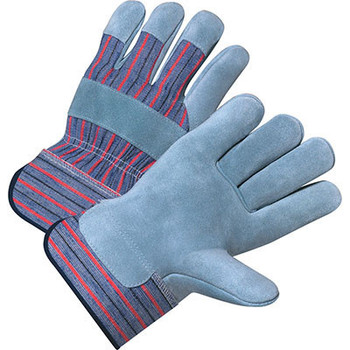 Leather Palm Clute Pattern Safety Cuff - 1/Pair