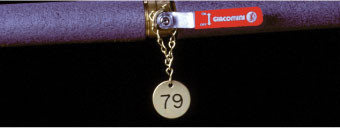 Valve Tags - Numbered 1-25 - .040 Brass - SBT25