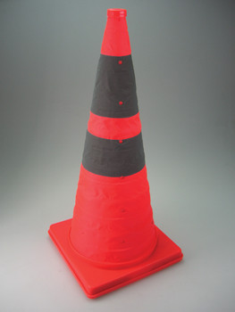 Collapsible Lighted Traffic Cones 1/Each - FBC408