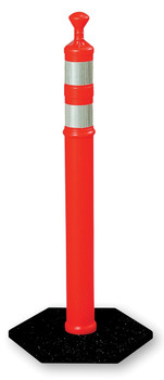 Traffic Control: Delineator Posts Reflective yellow Cone Style 1/Each - FBS313