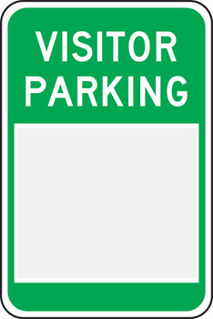 CHANGEABLE PARKING SIGN 18" x 12" 1/Each - FRP649
