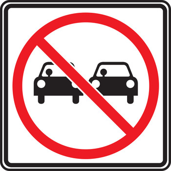 TRAFFIC SIGN 24" x 24" DG High Prism 1/Each - FRR014DP