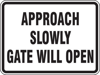 Facility Traffic Sign 18" x 24" DG High Prism 1/Each - FRR283DP