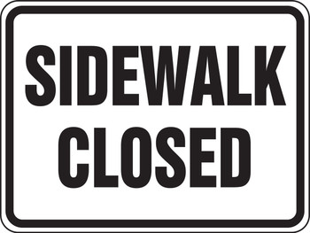 Facility Traffic Sign 18" x 24" High Intensity Prismatic 1/Each - FRR336HP