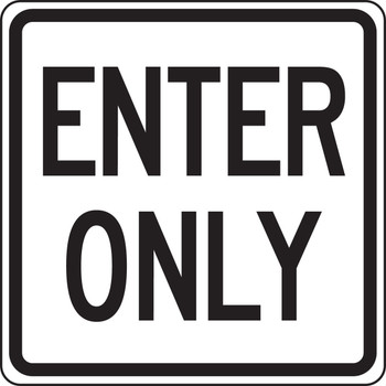Facility Traffic Sign 18" x 18" High Intensity Prismatic 1/Each - FRR842HP