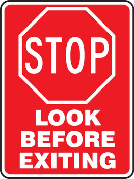 ADVISORY SIGNS 24" x 18" High Intensity Reflective Aluminum (.080) 1/Each - FRW498HP