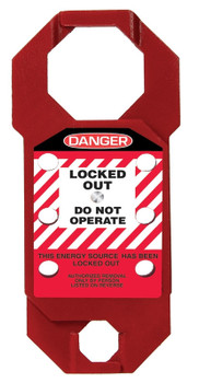 STOPOUT Double-Cross Aluma-Tag Hasps - KDH733