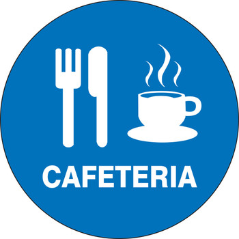 Slip-Gard Floor Signs: Cafeteria Slip-Gard 1/Each - MFS1900