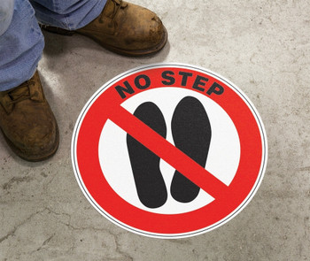 Slip-Gard Floor Sign 8" Slip-Gard 1/Each - MFS862