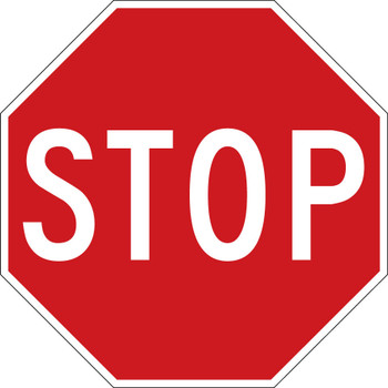 Stop Signs: RA Engineer Grade Prismatic 24" x 24" Engineer Grade Reflective Aluminum (.080) - MR1124