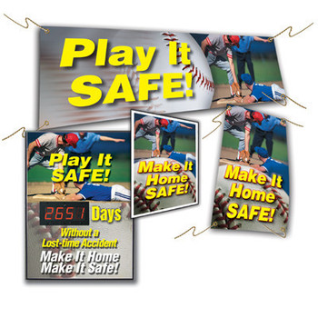 Safety Campaign Kits: Make It Home Safe 4-piece Awareness Kit 1/Kit - MSK420