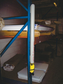 Bilingual OSHA Caution Handy Cone Floor Signs: Wet Floor Black/Yellow 18" x 20" 1/Each - PFT187