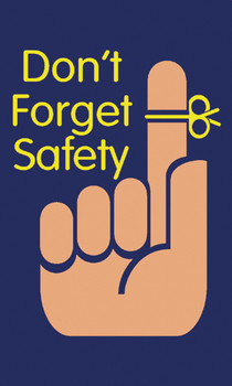 Floor Mats: Don't Forget Safety 5 FT x 3FT 1/Each - PMM303