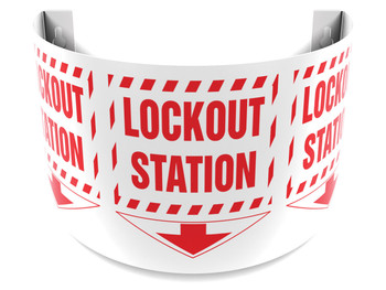 180D Projection Sign Panel Size: 6" 1/Each - PSJ141