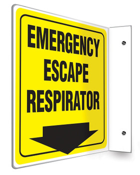 Projection Sign 3D (6" x 5" Panel) 1/Each - PSP367