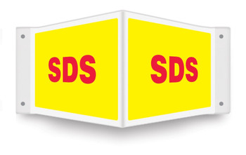Projection Safety Sign: SDS - PSP452
