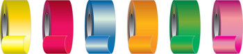 Flagging Tape: Fluorescent Fluorescent Orange 1 3/16" x 150-ft 1/Roll - PTL410FO