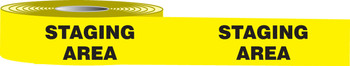 Slip-Gard Message Floor Tape: Staging Area 3" x 50-ft 1/Roll - PTS719