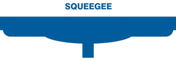 Tool Shadows: Squeegee Heads Yellow Single Blade - 24" 1/Each - PVR338YL