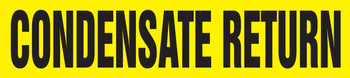 Roll Form Pipe Marker: Condensate Return 12" x 30 FT 1/Roll - RPL124PT