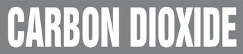 Medical Gas Pipe Marker: Carbon Dioxide 3" x 3" 20/Pack - RPM303